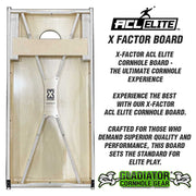 ACL Board Types ACL Elite X Factor by Gladiator Cornhole Gear