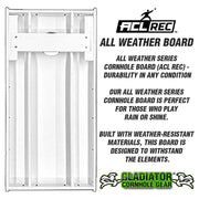 ACL Board Types ACL REC All Weather by Gladiator Cornhole Gear