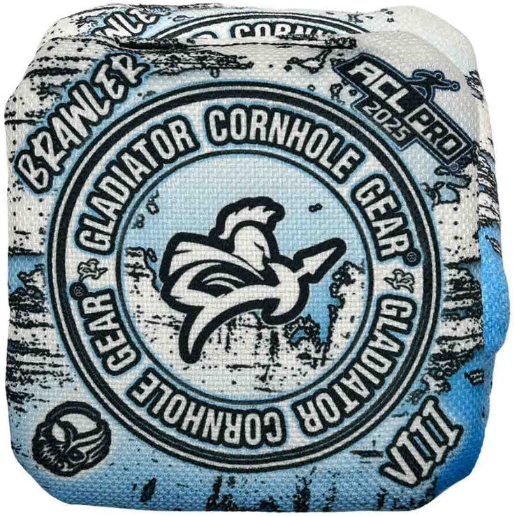 ACL Approved Gladiator Brawler Pro Professional Cornhole Bags Blue