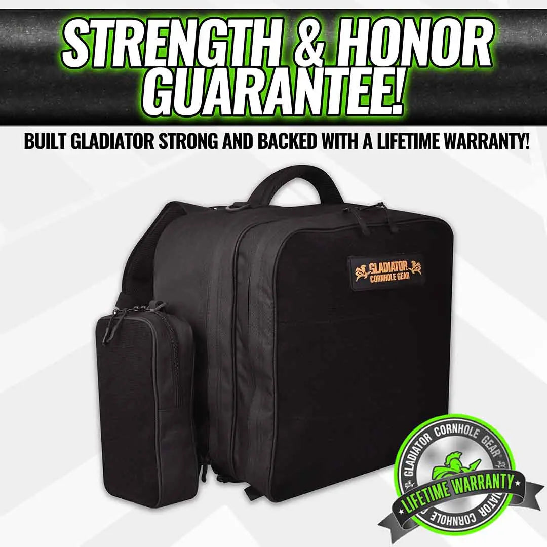 Cornhole Backpack for Bags  Battle Bag 2.0 – Gladiator Cornhole Gear