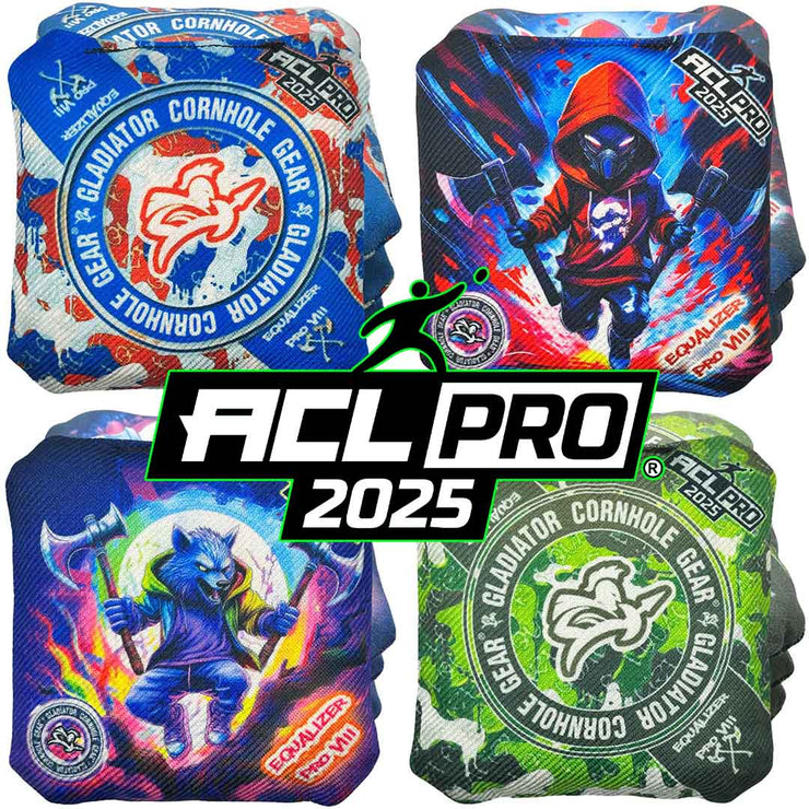 Gladiator Equalizer Pro Cornhole Bags ACL PRO 2025 Stamp