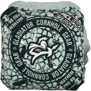 Professional Cornhole Bags Gladiator Mayhem ACL Approved  Terror Teal