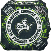 Professional Cornhole Bags Approved by ACL Gladiator Trident Pro Green 