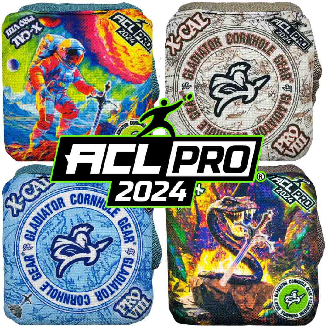 X-CAL Pro Cornhole Bags | ACL PRO Carpet Cornhole Bags – Gladiator ...